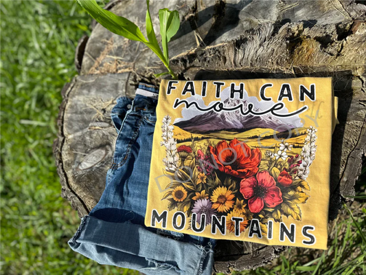 Faith Can Move Mountains-Tee